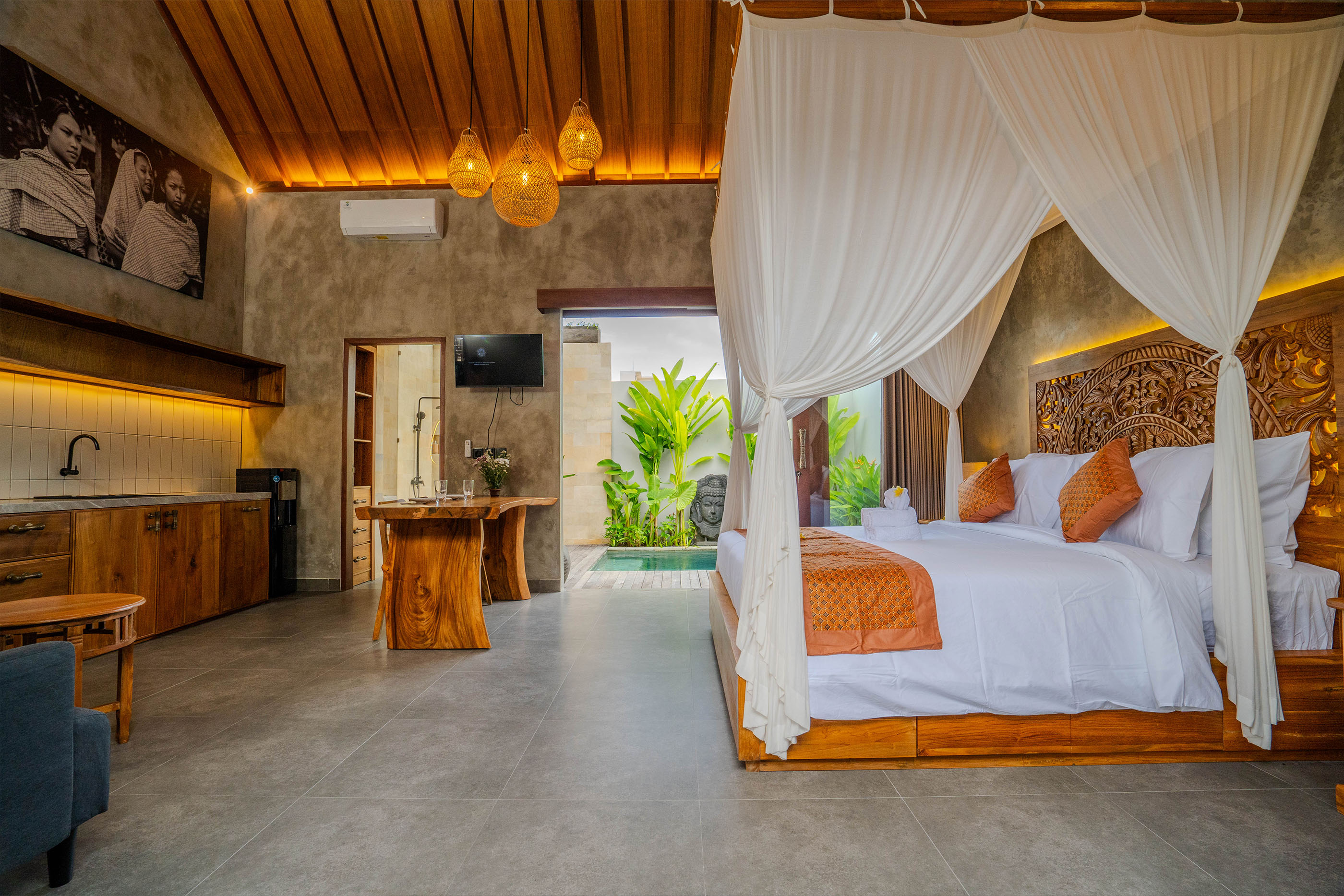 galerie Katamaya Bali ubytování