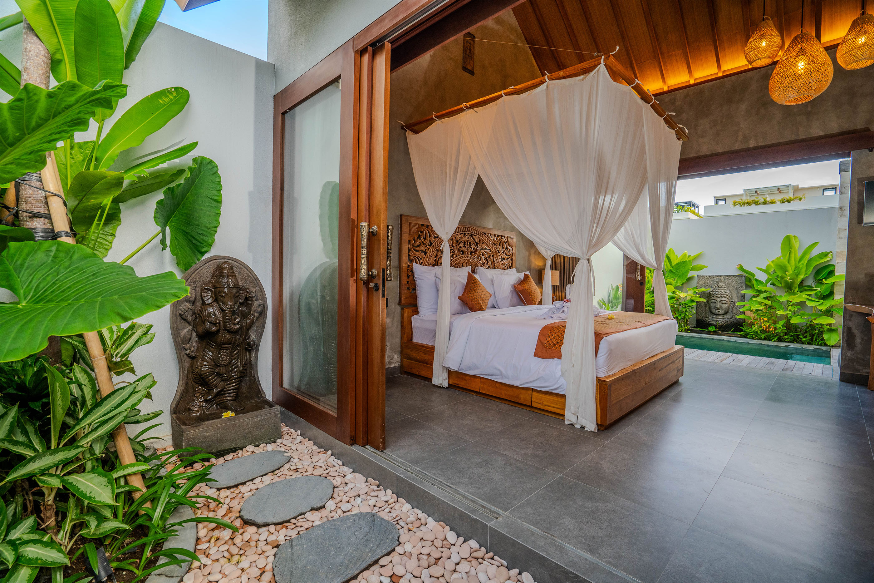 galerie Katamaya Bali ubytování